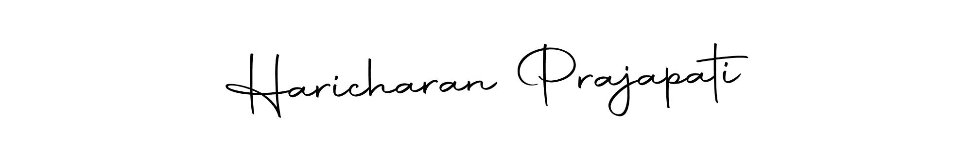 if you are searching for the best signature style for your name Haricharan Prajapati. so please give up your signature search. here we have designed multiple signature styles  using Autography-DOLnW. Haricharan Prajapati signature style 10 images and pictures png
