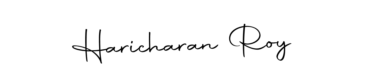 The best way (Autography-DOLnW) to make a short signature is to pick only two or three words in your name. The name Haricharan Roy include a total of six letters. For converting this name. Haricharan Roy signature style 10 images and pictures png