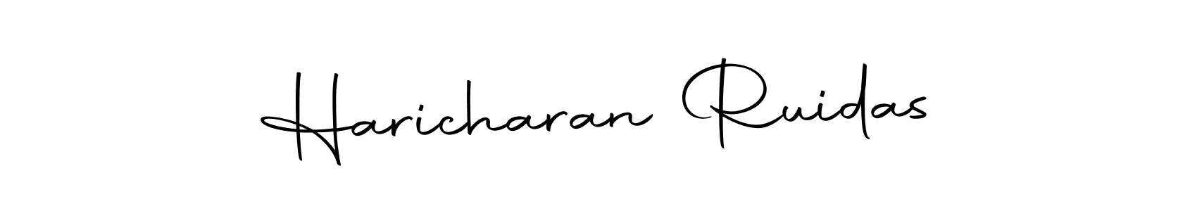 Similarly Autography-DOLnW is the best handwritten signature design. Signature creator online .You can use it as an online autograph creator for name Haricharan Ruidas. Haricharan Ruidas signature style 10 images and pictures png