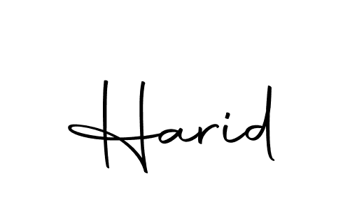 Make a beautiful signature design for name Harid. Use this online signature maker to create a handwritten signature for free. Harid signature style 10 images and pictures png