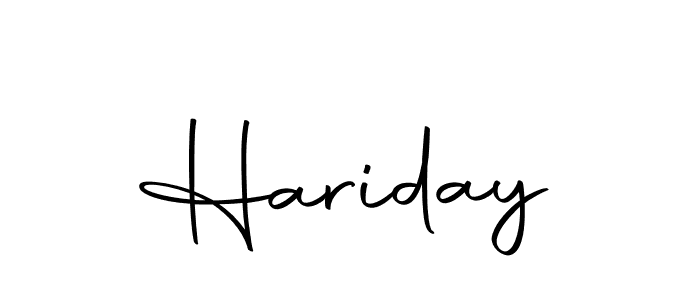 How to make Hariday name signature. Use Autography-DOLnW style for creating short signs online. This is the latest handwritten sign. Hariday signature style 10 images and pictures png