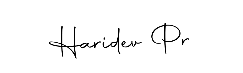 Autography-DOLnW is a professional signature style that is perfect for those who want to add a touch of class to their signature. It is also a great choice for those who want to make their signature more unique. Get Haridev Pr name to fancy signature for free. Haridev Pr signature style 10 images and pictures png