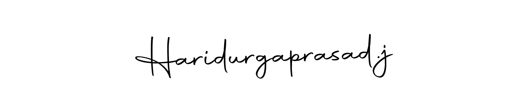 Make a short Haridurgaprasad.j signature style. Manage your documents anywhere anytime using Autography-DOLnW. Create and add eSignatures, submit forms, share and send files easily. Haridurgaprasad.j signature style 10 images and pictures png