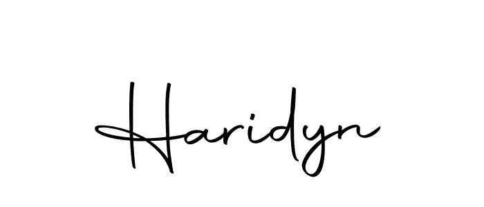 How to make Haridyn signature? Autography-DOLnW is a professional autograph style. Create handwritten signature for Haridyn name. Haridyn signature style 10 images and pictures png