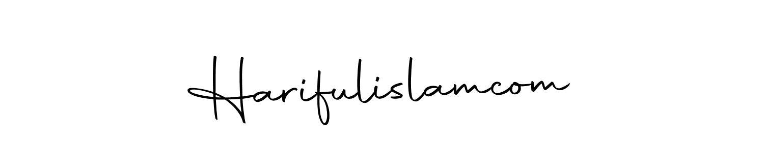 The best way (Autography-DOLnW) to make a short signature is to pick only two or three words in your name. The name Harifulislamcom include a total of six letters. For converting this name. Harifulislamcom signature style 10 images and pictures png