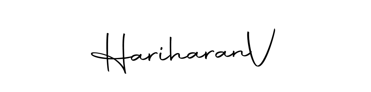 How to make Hariharan  V signature? Autography-DOLnW is a professional autograph style. Create handwritten signature for Hariharan  V name. Hariharan  V signature style 10 images and pictures png