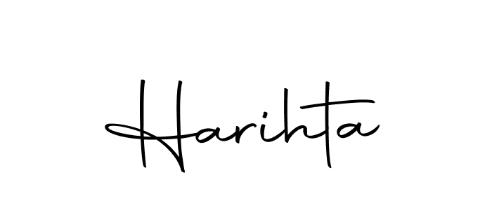 Make a beautiful signature design for name Harihta. With this signature (Autography-DOLnW) style, you can create a handwritten signature for free. Harihta signature style 10 images and pictures png