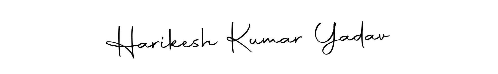 Create a beautiful signature design for name Harikesh Kumar Yadav. With this signature (Autography-DOLnW) fonts, you can make a handwritten signature for free. Harikesh Kumar Yadav signature style 10 images and pictures png
