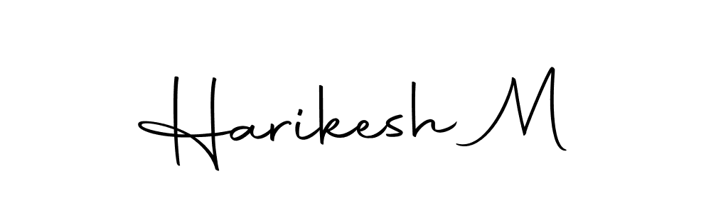You can use this online signature creator to create a handwritten signature for the name Harikesh M. This is the best online autograph maker. Harikesh M signature style 10 images and pictures png