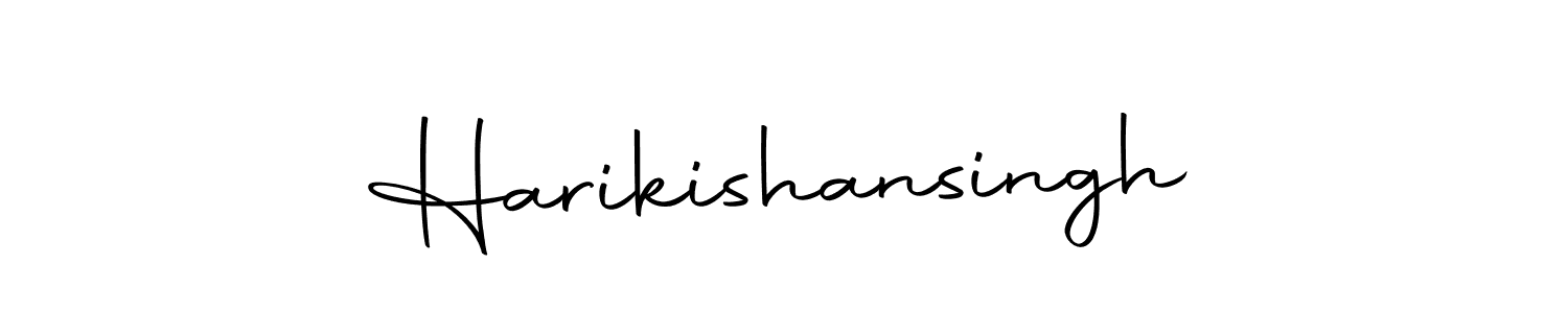 How to make Harikishansingh name signature. Use Autography-DOLnW style for creating short signs online. This is the latest handwritten sign. Harikishansingh signature style 10 images and pictures png