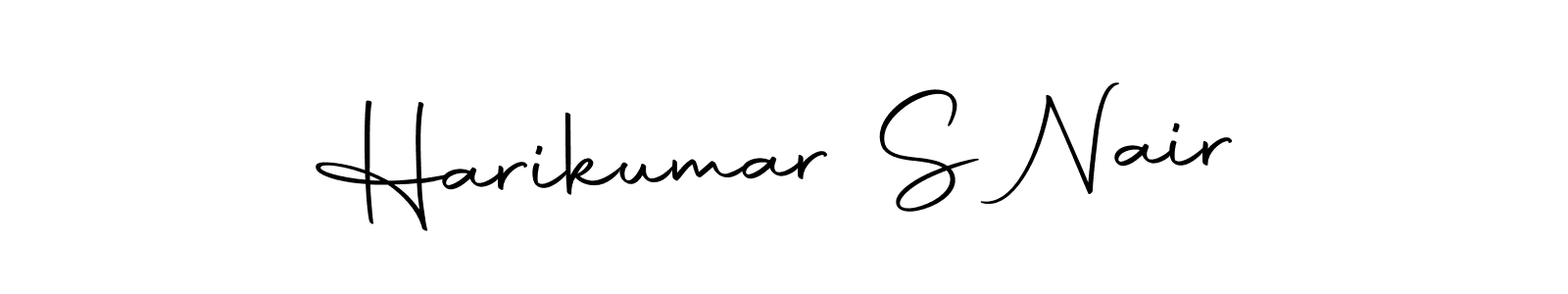 if you are searching for the best signature style for your name Harikumar S Nair. so please give up your signature search. here we have designed multiple signature styles  using Autography-DOLnW. Harikumar S Nair signature style 10 images and pictures png