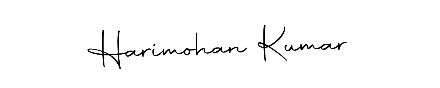 You should practise on your own different ways (Autography-DOLnW) to write your name (Harimohan Kumar) in signature. don't let someone else do it for you. Harimohan Kumar signature style 10 images and pictures png