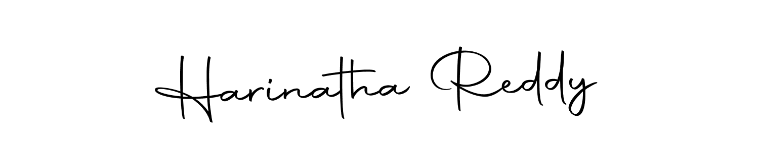 Make a beautiful signature design for name Harinatha Reddy. With this signature (Autography-DOLnW) style, you can create a handwritten signature for free. Harinatha Reddy signature style 10 images and pictures png