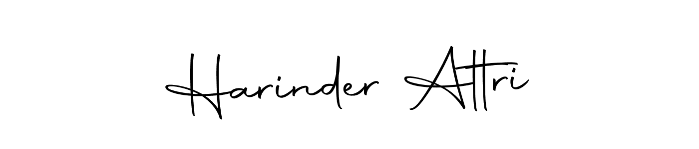 if you are searching for the best signature style for your name Harinder Attri. so please give up your signature search. here we have designed multiple signature styles  using Autography-DOLnW. Harinder Attri signature style 10 images and pictures png