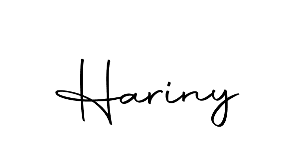 You can use this online signature creator to create a handwritten signature for the name Hariny. This is the best online autograph maker. Hariny signature style 10 images and pictures png
