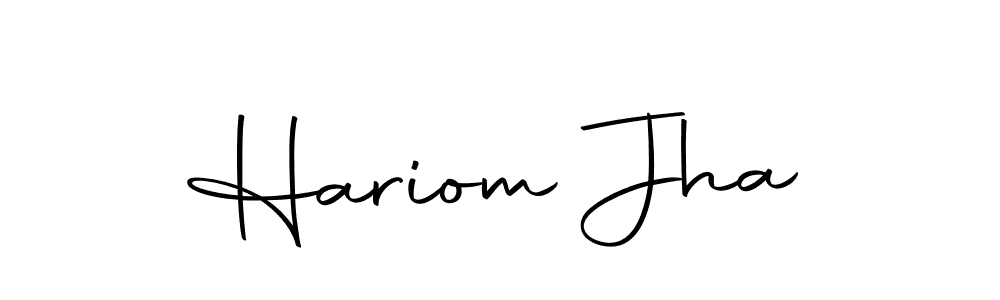 Similarly Autography-DOLnW is the best handwritten signature design. Signature creator online .You can use it as an online autograph creator for name Hariom Jha. Hariom Jha signature style 10 images and pictures png