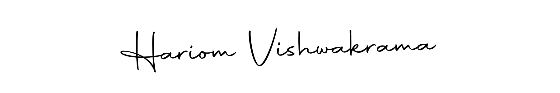 Similarly Autography-DOLnW is the best handwritten signature design. Signature creator online .You can use it as an online autograph creator for name Hariom Vishwakrama. Hariom Vishwakrama signature style 10 images and pictures png