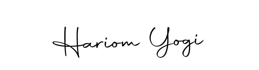 Hariom Yogi stylish signature style. Best Handwritten Sign (Autography-DOLnW) for my name. Handwritten Signature Collection Ideas for my name Hariom Yogi. Hariom Yogi signature style 10 images and pictures png