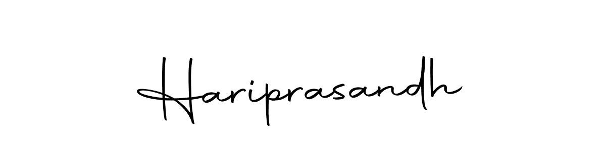 You can use this online signature creator to create a handwritten signature for the name Hariprasandh. This is the best online autograph maker. Hariprasandh signature style 10 images and pictures png