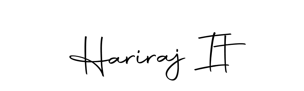 You can use this online signature creator to create a handwritten signature for the name Hariraj It. This is the best online autograph maker. Hariraj It signature style 10 images and pictures png