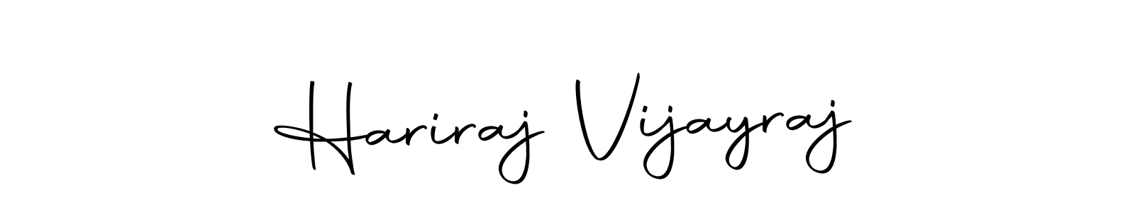 if you are searching for the best signature style for your name Hariraj Vijayraj. so please give up your signature search. here we have designed multiple signature styles  using Autography-DOLnW. Hariraj Vijayraj signature style 10 images and pictures png