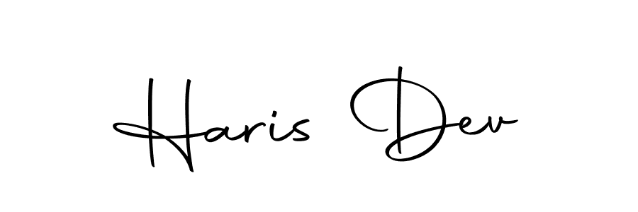 Similarly Autography-DOLnW is the best handwritten signature design. Signature creator online .You can use it as an online autograph creator for name Haris Dev. Haris Dev signature style 10 images and pictures png