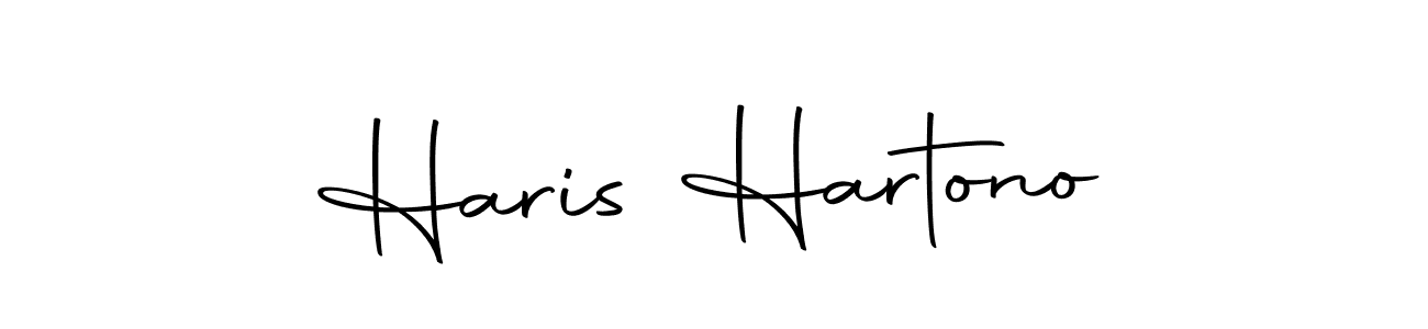 Create a beautiful signature design for name Haris Hartono. With this signature (Autography-DOLnW) fonts, you can make a handwritten signature for free. Haris Hartono signature style 10 images and pictures png