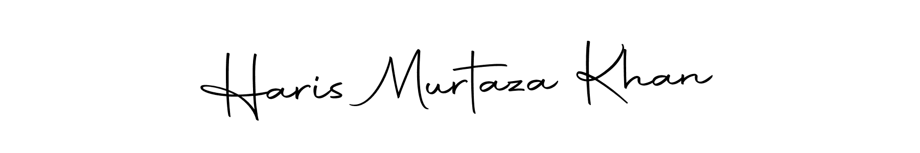Design your own signature with our free online signature maker. With this signature software, you can create a handwritten (Autography-DOLnW) signature for name Haris Murtaza Khan. Haris Murtaza Khan signature style 10 images and pictures png