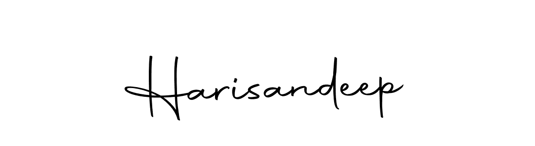 How to make Harisandeep signature? Autography-DOLnW is a professional autograph style. Create handwritten signature for Harisandeep name. Harisandeep signature style 10 images and pictures png