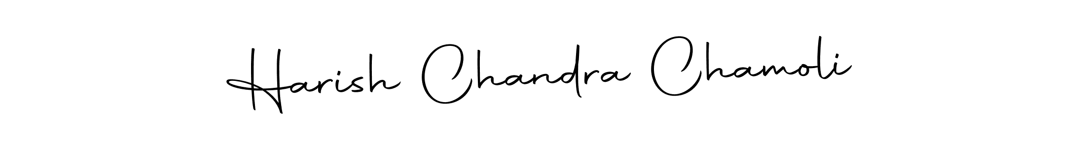 Design your own signature with our free online signature maker. With this signature software, you can create a handwritten (Autography-DOLnW) signature for name Harish Chandra Chamoli. Harish Chandra Chamoli signature style 10 images and pictures png
