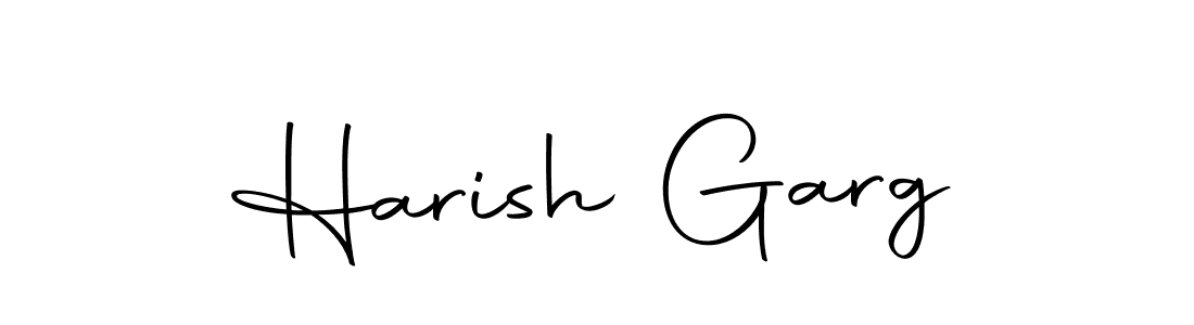 Design your own signature with our free online signature maker. With this signature software, you can create a handwritten (Autography-DOLnW) signature for name Harish Garg. Harish Garg signature style 10 images and pictures png