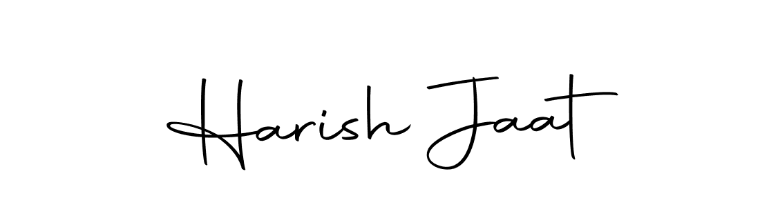 Design your own signature with our free online signature maker. With this signature software, you can create a handwritten (Autography-DOLnW) signature for name Harish Jaat. Harish Jaat signature style 10 images and pictures png