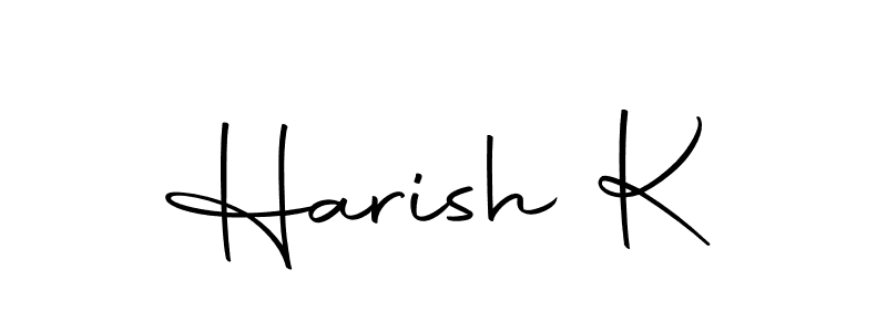 Harish K stylish signature style. Best Handwritten Sign (Autography-DOLnW) for my name. Handwritten Signature Collection Ideas for my name Harish K. Harish K signature style 10 images and pictures png