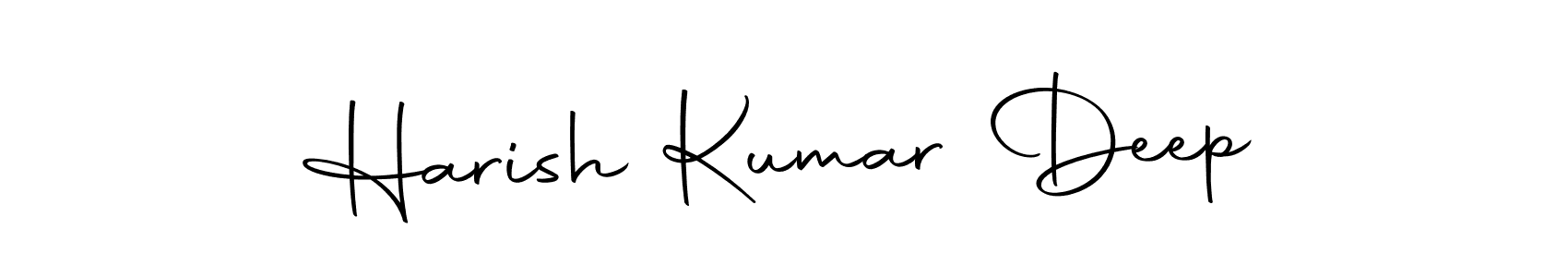 Make a beautiful signature design for name Harish Kumar Deep. Use this online signature maker to create a handwritten signature for free. Harish Kumar Deep signature style 10 images and pictures png