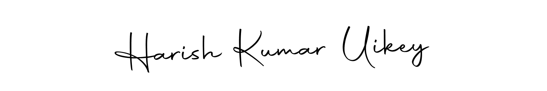 Also we have Harish Kumar Uikey name is the best signature style. Create professional handwritten signature collection using Autography-DOLnW autograph style. Harish Kumar Uikey signature style 10 images and pictures png