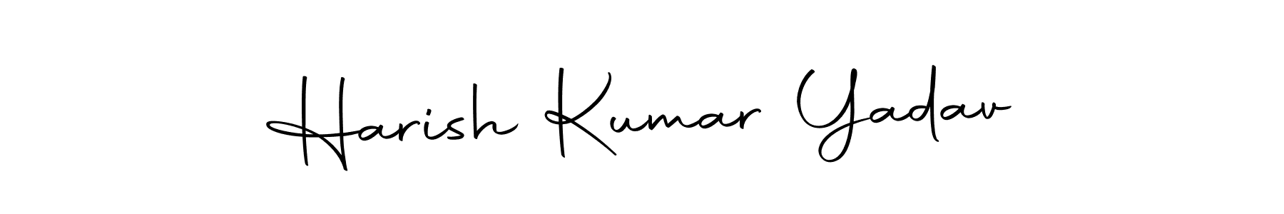 You should practise on your own different ways (Autography-DOLnW) to write your name (Harish Kumar Yadav) in signature. don't let someone else do it for you. Harish Kumar Yadav signature style 10 images and pictures png