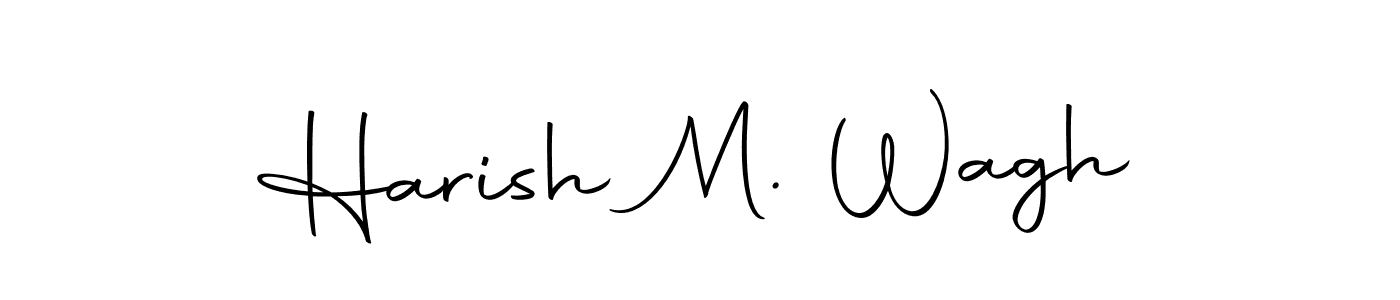 It looks lik you need a new signature style for name Harish M. Wagh. Design unique handwritten (Autography-DOLnW) signature with our free signature maker in just a few clicks. Harish M. Wagh signature style 10 images and pictures png