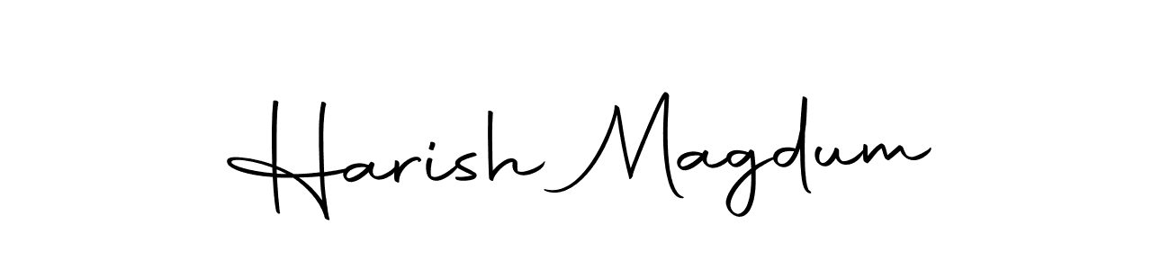 How to make Harish Magdum signature? Autography-DOLnW is a professional autograph style. Create handwritten signature for Harish Magdum name. Harish Magdum signature style 10 images and pictures png