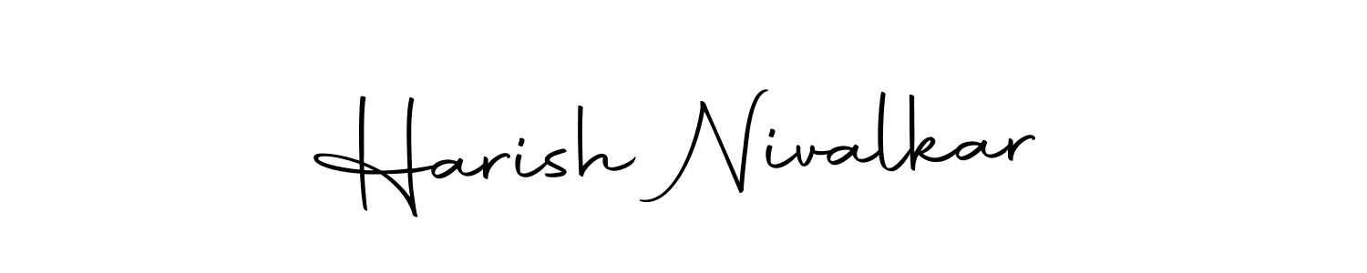 Harish Nivalkar stylish signature style. Best Handwritten Sign (Autography-DOLnW) for my name. Handwritten Signature Collection Ideas for my name Harish Nivalkar. Harish Nivalkar signature style 10 images and pictures png