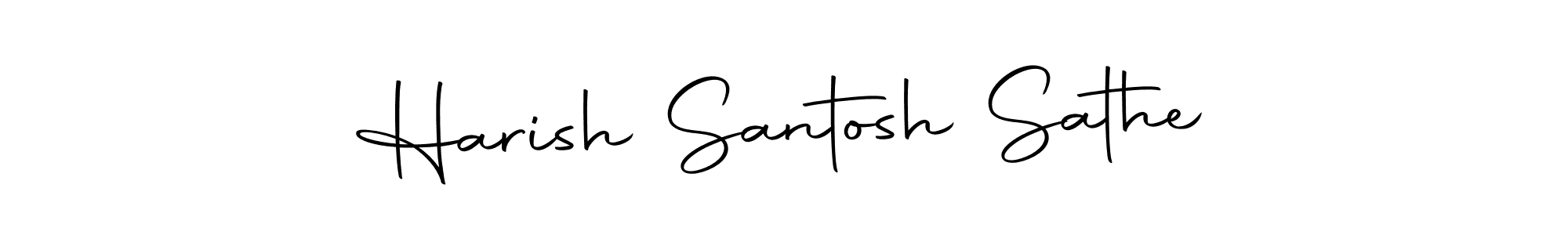 It looks lik you need a new signature style for name Harish Santosh Sathe. Design unique handwritten (Autography-DOLnW) signature with our free signature maker in just a few clicks. Harish Santosh Sathe signature style 10 images and pictures png