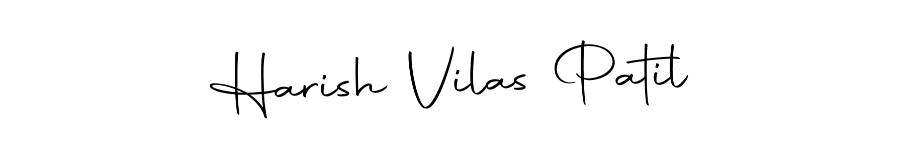 Make a beautiful signature design for name Harish Vilas Patil. Use this online signature maker to create a handwritten signature for free. Harish Vilas Patil signature style 10 images and pictures png