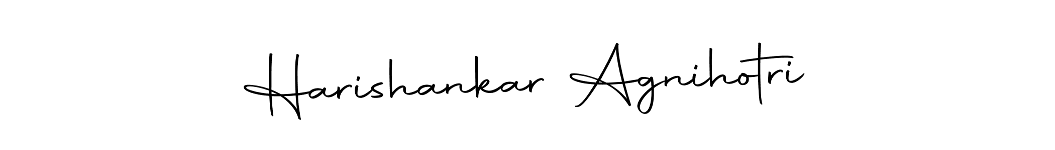 You should practise on your own different ways (Autography-DOLnW) to write your name (Harishankar Agnihotri) in signature. don't let someone else do it for you. Harishankar Agnihotri signature style 10 images and pictures png