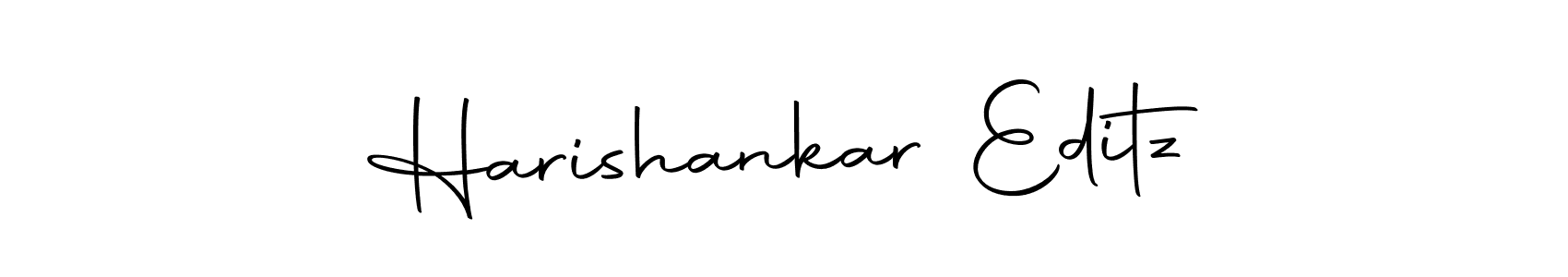 Make a beautiful signature design for name Harishankar Editz. With this signature (Autography-DOLnW) style, you can create a handwritten signature for free. Harishankar Editz signature style 10 images and pictures png