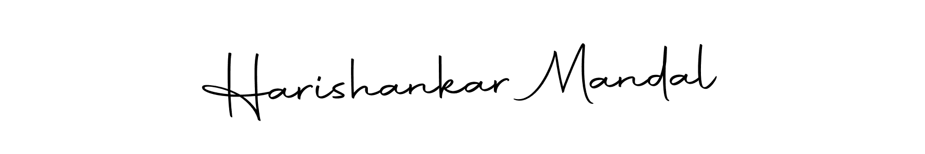 Make a beautiful signature design for name Harishankar Mandal. With this signature (Autography-DOLnW) style, you can create a handwritten signature for free. Harishankar Mandal signature style 10 images and pictures png