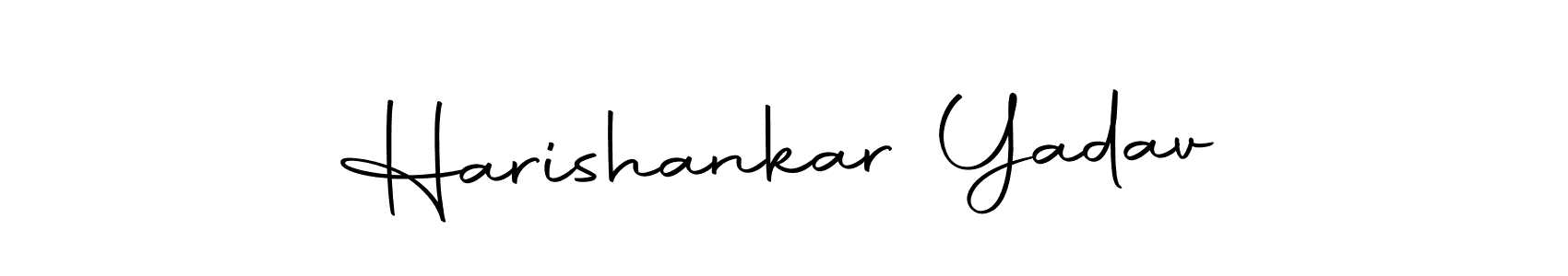 How to make Harishankar Yadav name signature. Use Autography-DOLnW style for creating short signs online. This is the latest handwritten sign. Harishankar Yadav signature style 10 images and pictures png