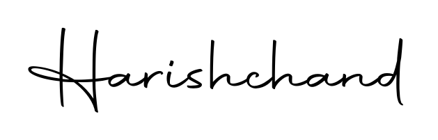 Download transparent PNG signature for name Harishchand styled with Autography-DOLnW font. Ready to paste directly into PDF and Word agreements. Harishchand signature style 10 images and pictures png