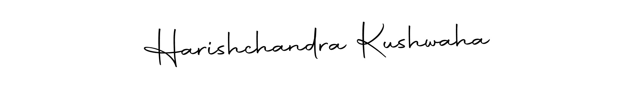 Create a beautiful signature design for name Harishchandra Kushwaha. With this signature (Autography-DOLnW) fonts, you can make a handwritten signature for free. Harishchandra Kushwaha signature style 10 images and pictures png