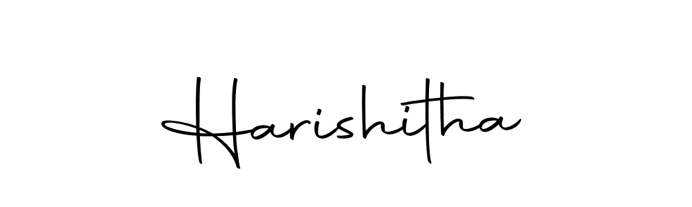 How to make Harishitha name signature. Use Autography-DOLnW style for creating short signs online. This is the latest handwritten sign. Harishitha signature style 10 images and pictures png