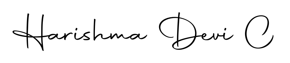 Download transparent PNG signature for name Harishma Devi C styled with Autography-DOLnW font. Ready to paste directly into PDF and Word agreements. Harishma Devi C signature style 10 images and pictures png
