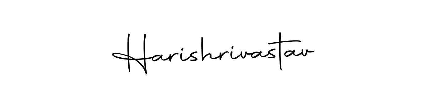 Use a signature maker to create a handwritten signature online. With this signature software, you can design (Autography-DOLnW) your own signature for name Harishrivastav. Harishrivastav signature style 10 images and pictures png